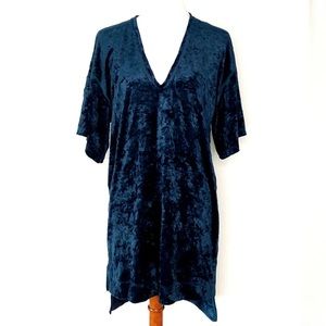 Free People Velvet Tunic Medium